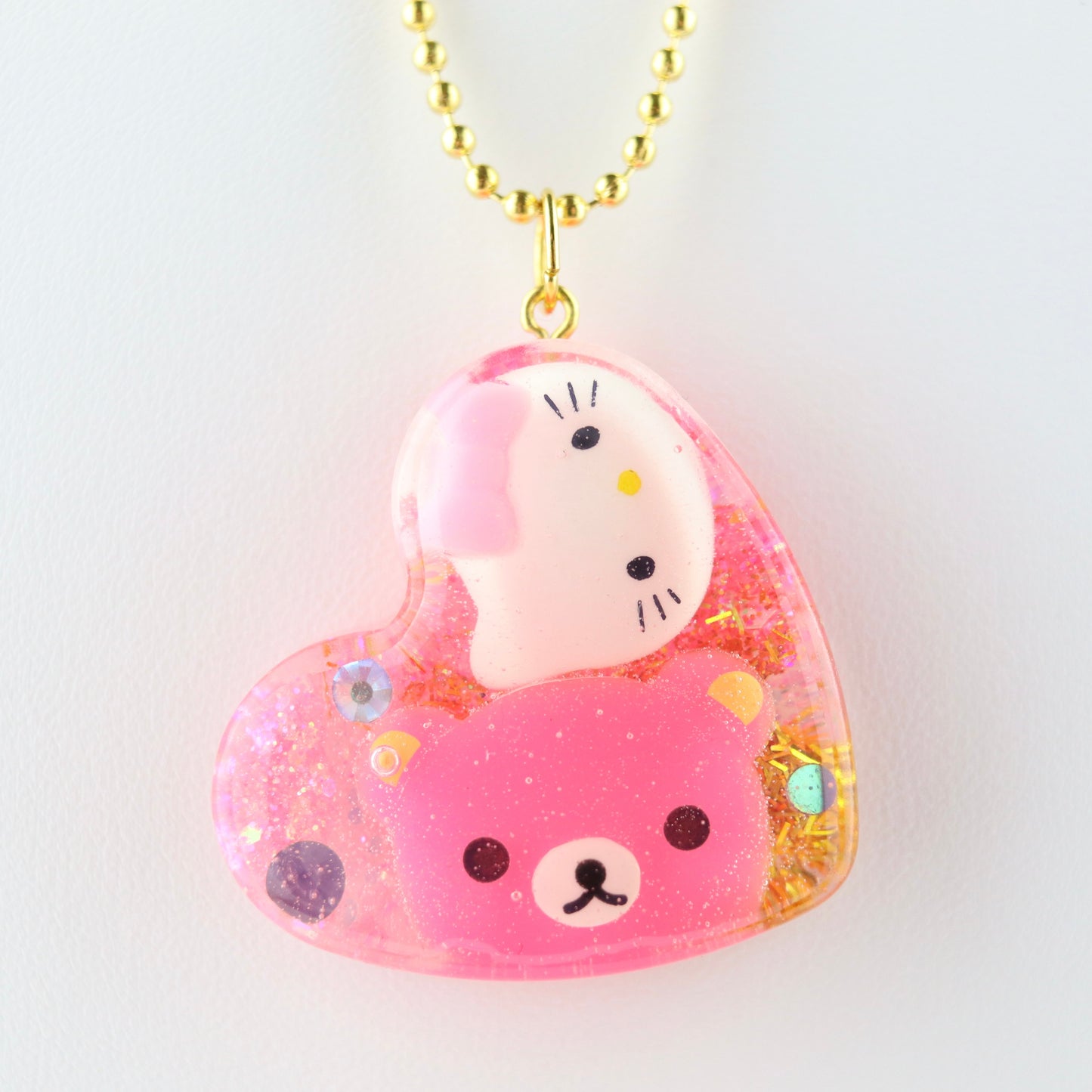 OG Heart “Bear-y Sweet” Necklace – with Gold Hardware NGH-1017