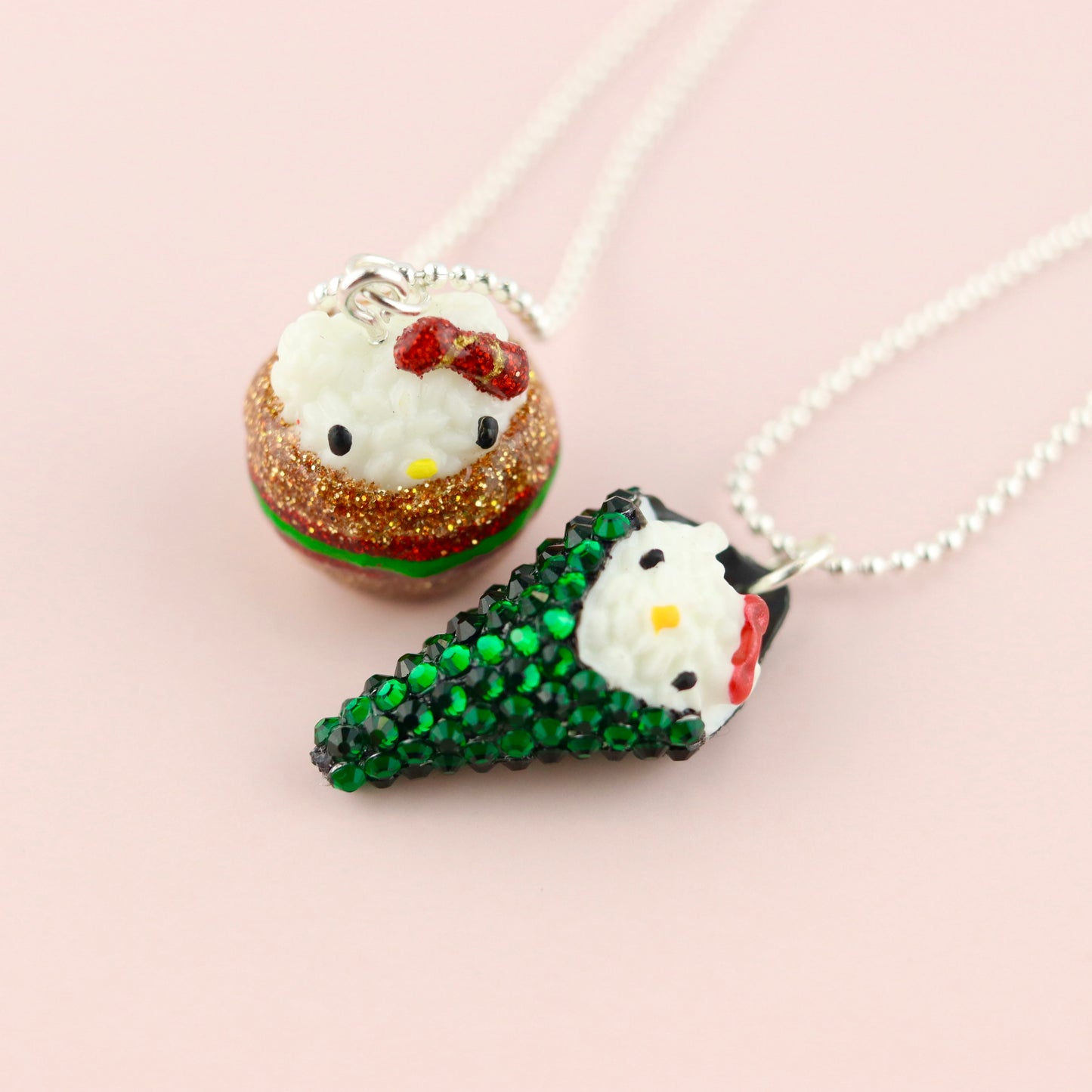 Temaki Twinkle Necklace with Gold Hardware